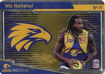 2022 AFL TeamCoach - Best & Fairest Silver #BF-17 Nick Naitanui Front